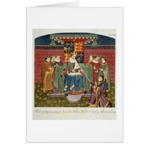 Le Roi Henry VI (1421-71) présentant une épée