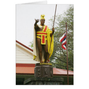 Le Roi Kamehameha Statue - carte