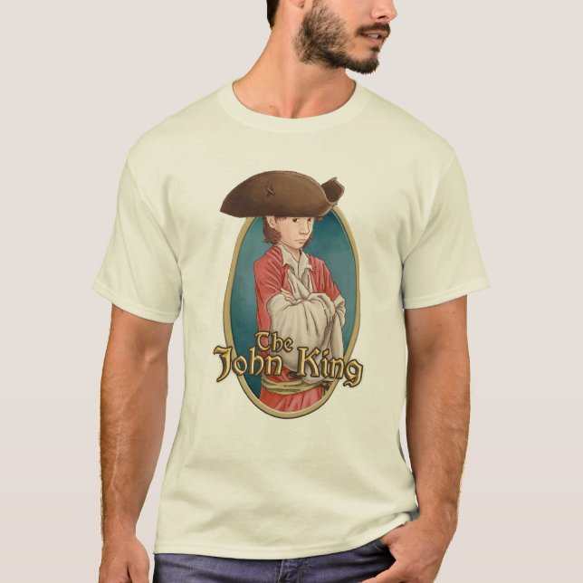 Le Roi Label - T-shirt blanc de John (Devant)