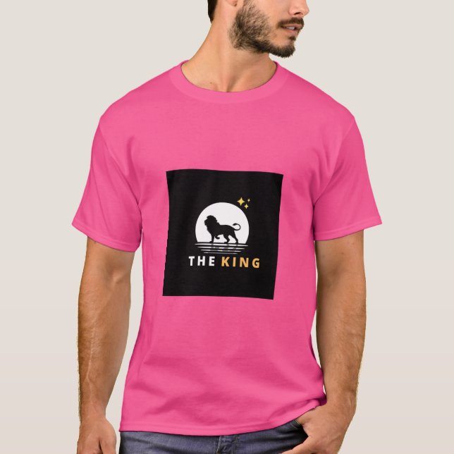 Le Roi - Majestic Lion Silhouette T-shirt (Devant)