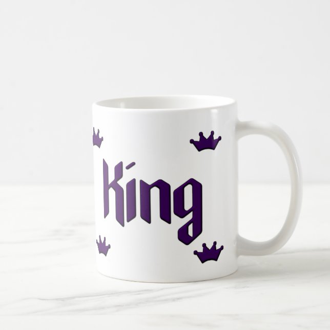 Le Roi Mug Purple Crowns (Droite)