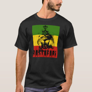 Le Roi Solomon Lion de Rastafari du T-shirt de