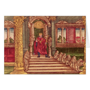 Le Roi Solomon sur son trône, ?ère édition