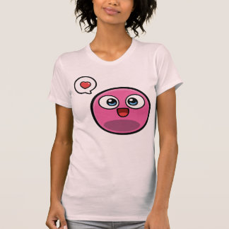 Le rose huent le T-shirt de dames