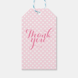 Le rose vous remercient des étiquettes de cadeau