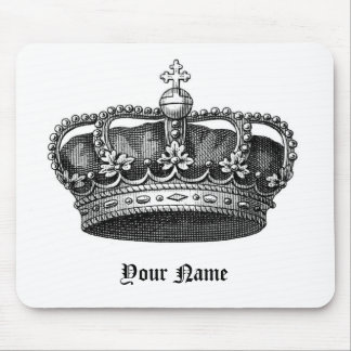 Le royal je, tapis de souris victorien de