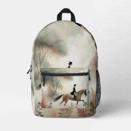 Le sac à dos pour cavalier anglais à la campagne