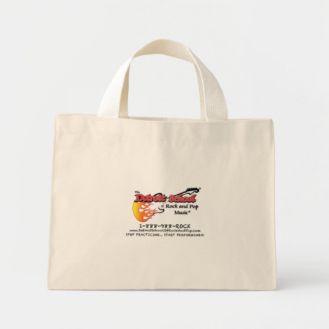 Le sac de musique rock et pop de Detroit School (Devant)