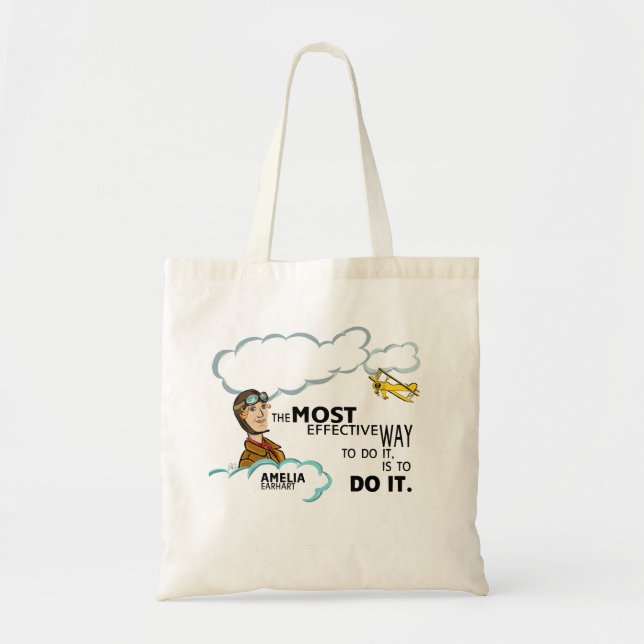 Le sac fourre-tout à Amelia Earhart la plupart de (Devant)