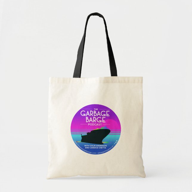 Le sac fourre-tout à Podcast de péniche de déchets (Devant)