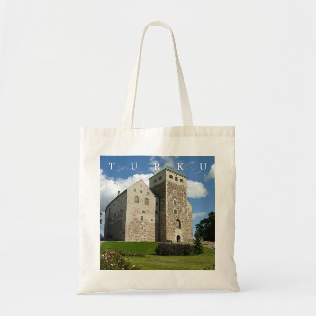 Le sac fourre-tout avec vue sur le château de Turk (Devant)