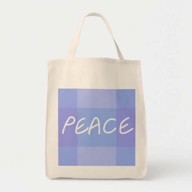 Le Sac fourre-tout de la paix bleue (Devant)