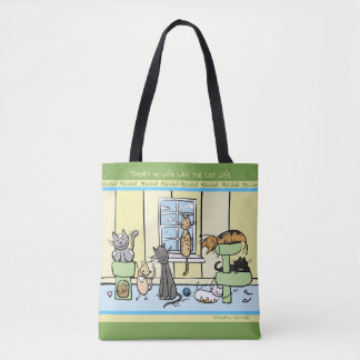 Le sac fourre-tout de l'amoureux des chats de la