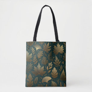 Le Sac fourre-tout de luxe "Golden Foliage" à l'au