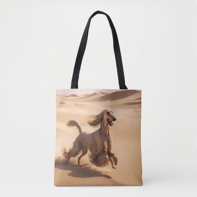 Le Sac fourre-tout élégant de Afghan Hound (Devant)