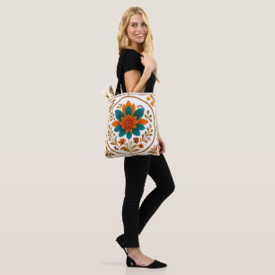 Le Sac fourre-tout floral animé