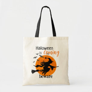 Le sac fourre-tout Halloween arrive Attention