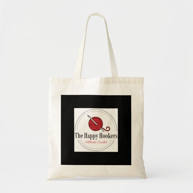Le sac fourre-tout heureux à logo de crochet de H (Devant)