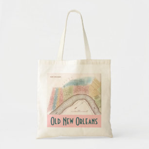 Le sac fourre-tout met en sac la vieille carte de