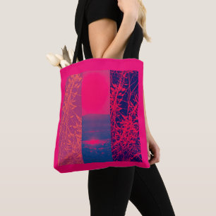 Le Sac fourre-tout naturel Red Sun