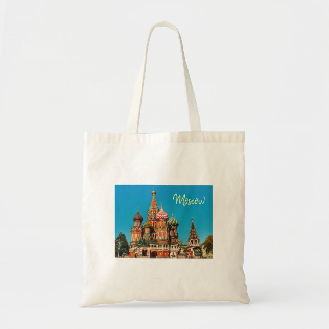Le Sac fourre-tout russe du Carré rouge de Moscou  (Devant)