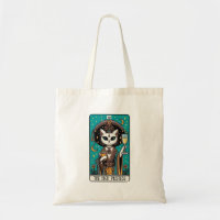 Le Sac fourre-tout Tarot de chats de la grande prê