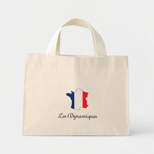 Le sac "Les dynamiques" Mini Stoffbeutel (Vorne)