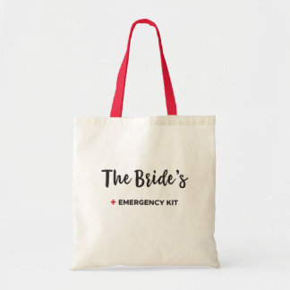 Le sac trousse d'urgence de la mariée, sac cadeau 