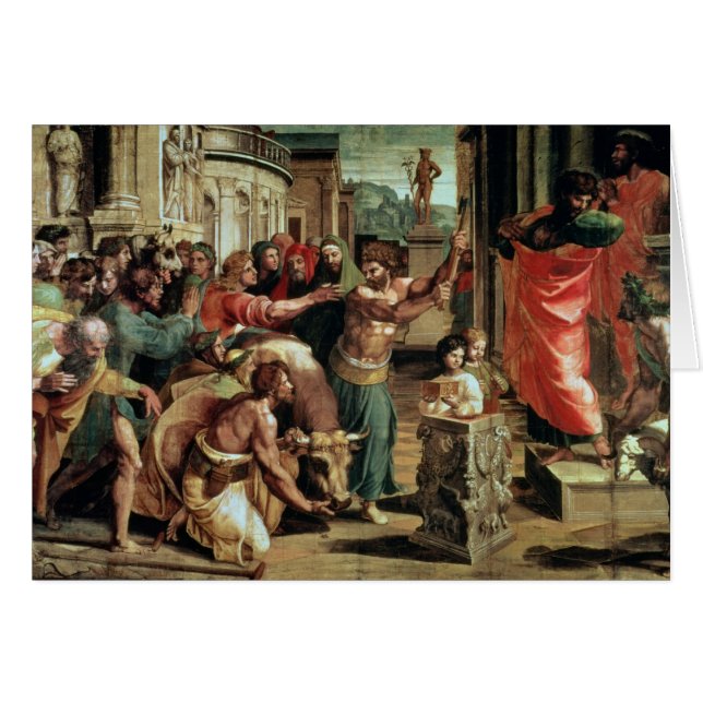 Le sacrifice chez Lystra (bande dessinée pour le (Devant horizontal)