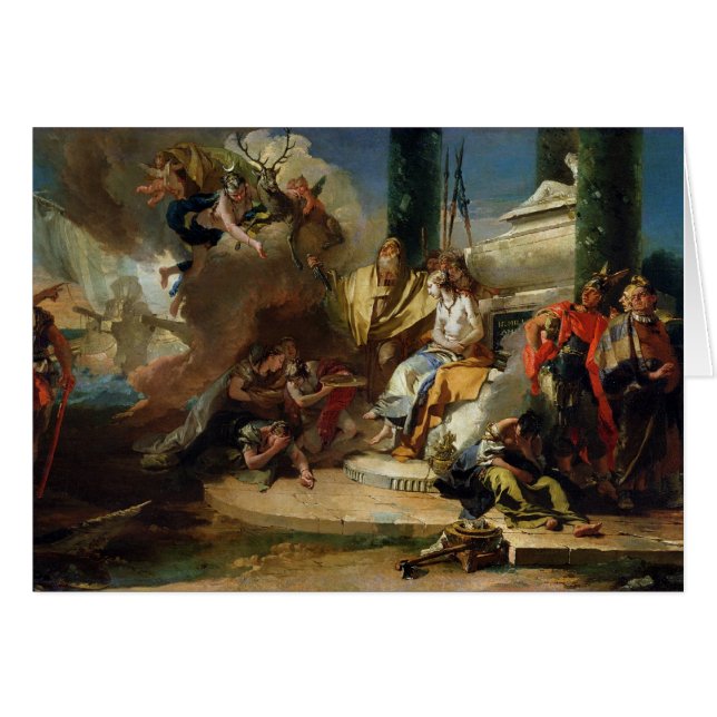 Le sacrifice d'Iphigenia (Devant horizontal)