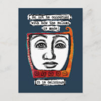 Le Salami Est Une Carte Postale Délicieuse