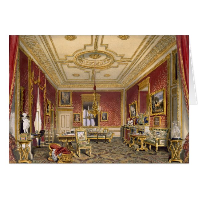 Le salon privé de la Reine, château de Windsor, (Devant horizontal)