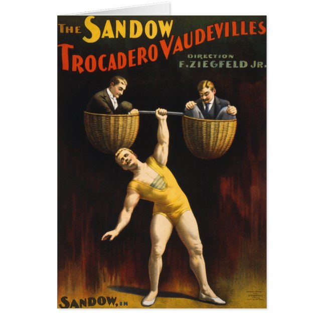 Le Sandow Eugen Sandow Vaudeville Weightlifter (Devant)