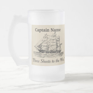 Le schooner givré de tasse personnalisent avec