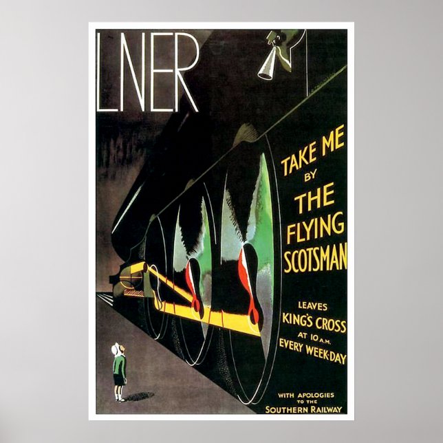 Le Scotsman Volant - Grande Poster (Devant)