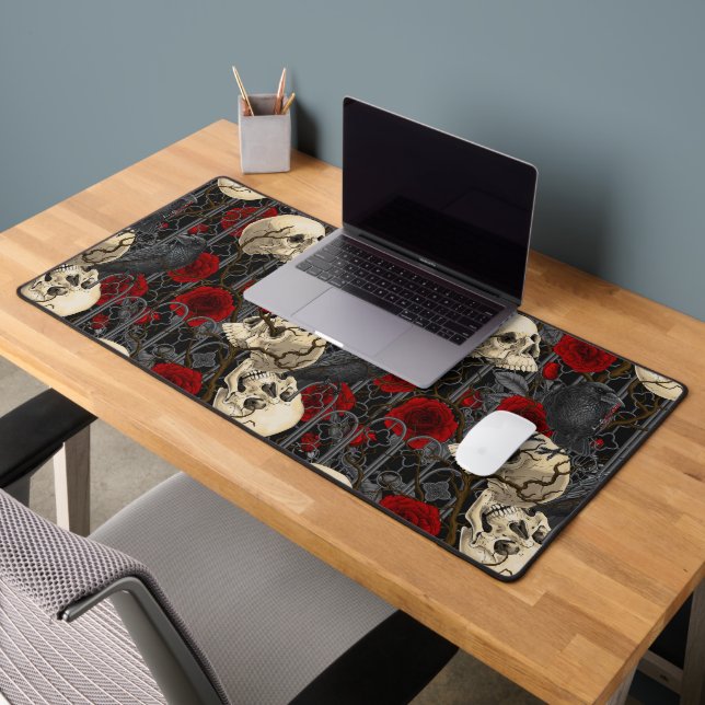 Le secret de Raven. Illustration gothique sombre e (Bureau 2)