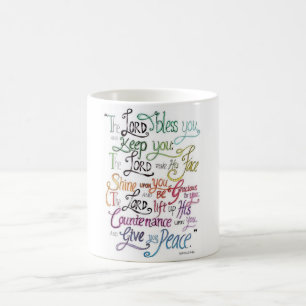 Le seigneur Bless et vous gardent tasse classique