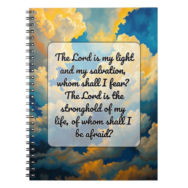 Le Seigneur Est Ma Lumière Et Mon Journal Du Salut (Devant)