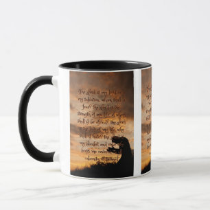 Le Seigneur Est Ma Prière Mug À Deux Tons