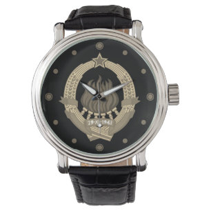 Le SFR glorieux Yougoslavie - montre d'emblème