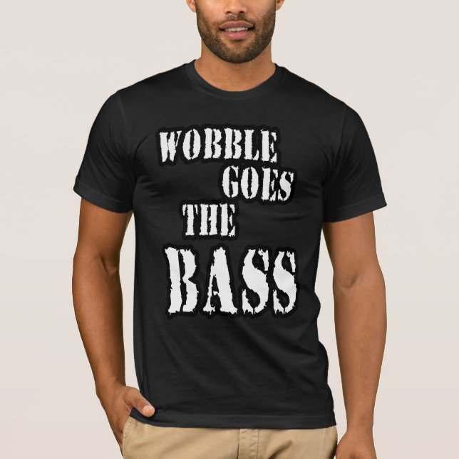 le shimmy va le T-shirt du dubstep D des hommes (Devant)