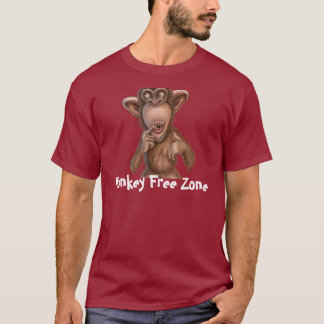 Le singe libèrent le T-shirt