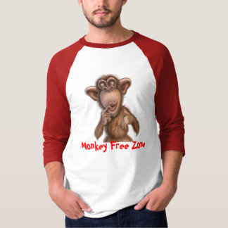 Le singe libèrent le T-shirt