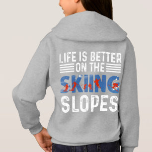 Le ski, la vie est meilleure sur les pentes