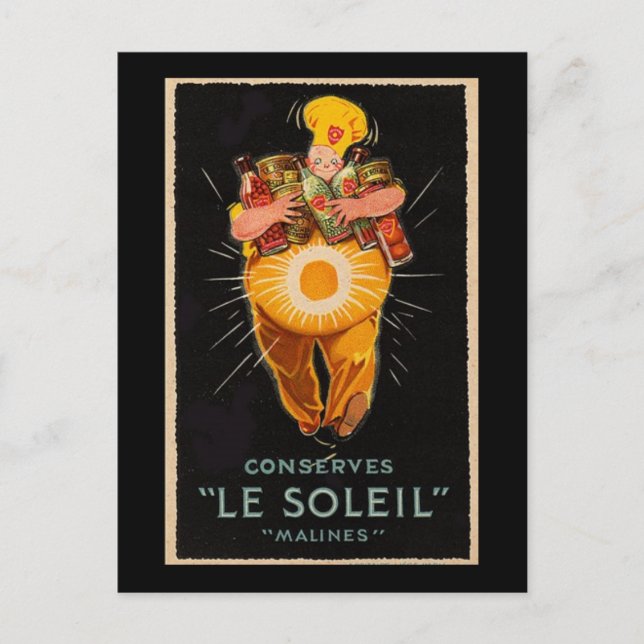Le Soleil Postcard Postkarte (Vorderseite)