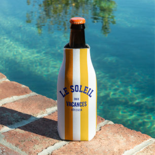 Le Soleil Vacances Côte d'Azur Cabana Streifen Flaschenkühler
