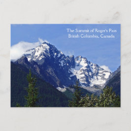 Le sommet de la carte postale du passage de Roger