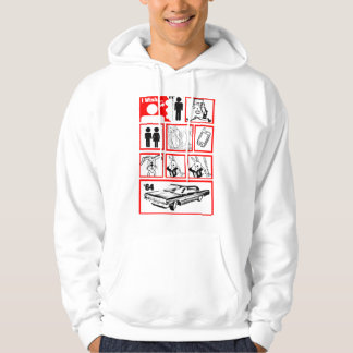 le souhait i était un sweat - shirt à capuche plus