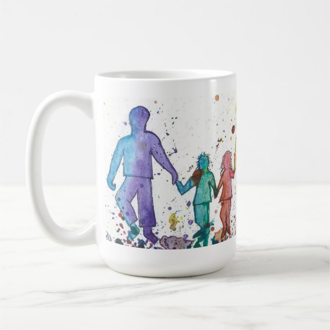 Le soutien des parents de LGBTQ badine la tasse de (Gauche)