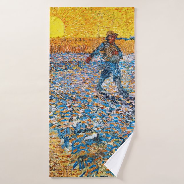 Le Sower, Van Gogh (Serviette de bain)